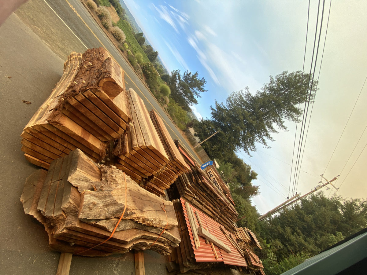 Lumber Store in Sebastopol CA Live Edge Wood Slabs & Burlwood